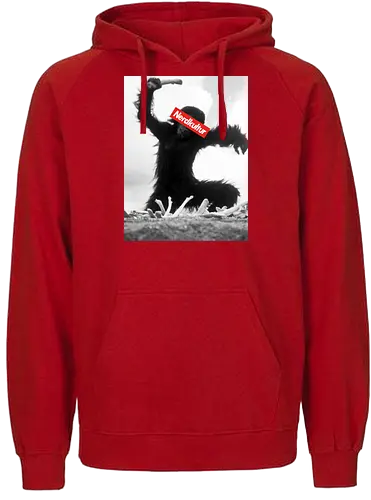 Nerdkultur - Ape - Nerdkultur, youtube, Filmkultur - Fairtrade Hoodie