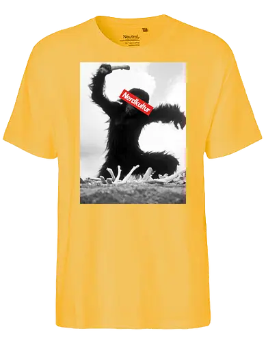 Nerdkultur - Ape - Nerdkultur, youtube, Filmkultur - Fairtrade T-Shirt