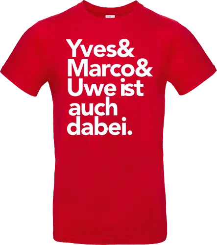 Nerdkultur - Yves, Marco, Uwe - Nerdkultur, yves, marco, uwe - Standard T-Shirt