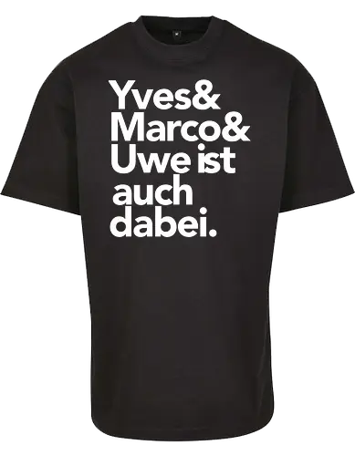 Nerdkultur - Yves, Marco, Uwe - Nerdkultur, yves, marco, uwe - BYB Oversize T-Shirt 