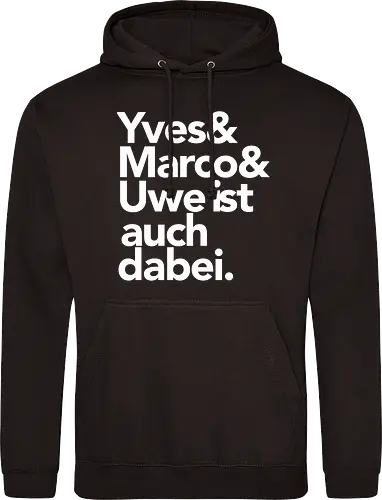 Nerdkultur - Yves, Marco, Uwe - Nerdkultur, yves, marco, uwe - Standard Hoodie