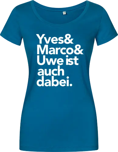 Nerdkultur - Yves, Marco, Uwe - Nerdkultur, yves, marco, uwe - Damen T-Shirt