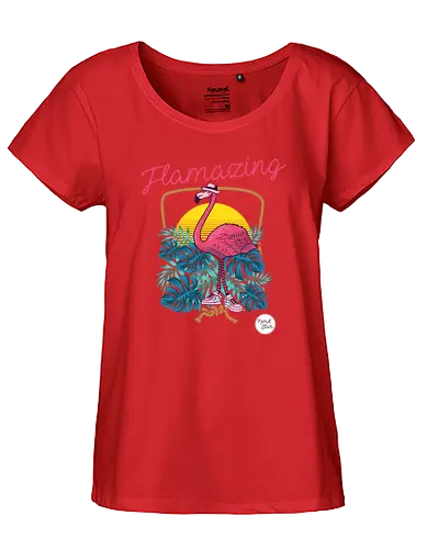 Nerdstar - Flamazing - Fairtrade Girl Shirt