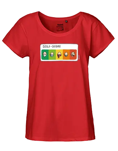 Soli-Score (Originalversion) - Cartoostrophal, soli-score - Fairtrade Girl Shirt