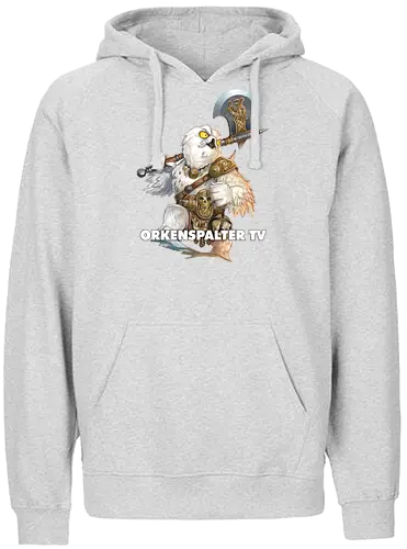 Orkenspalter - Barbarenheinz - orkenspalter, rpg, pen and paper, blog, fantasy, rollenspiel, roleplay game - Fairtrade Hoodie