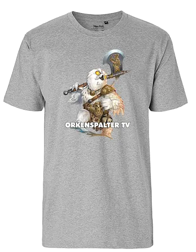 Orkenspalter - Barbarenheinz - orkenspalter, rpg, pen and paper, blog, fantasy, rollenspiel, roleplay game - Fairtrade T-Shirt