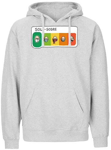 Soli-Score FFP2 Auswahl - Cartoostrophal, soli-score - Fairtrade Hoodie