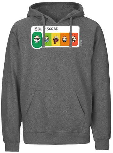 Soli-Score FFP2 Auswahl - Cartoostrophal, soli-score - Fairtrade Hoodie