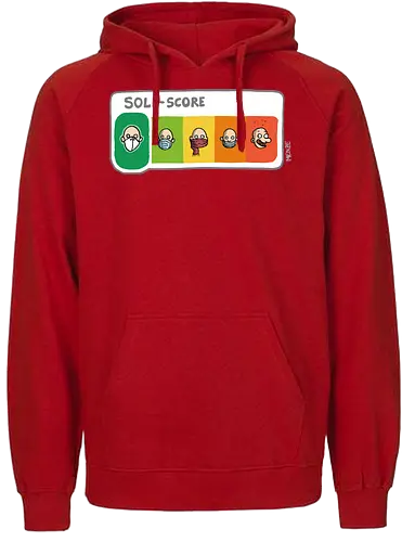 Soli-Score FFP2 Auswahl - Cartoostrophal, soli-score - Fairtrade Hoodie