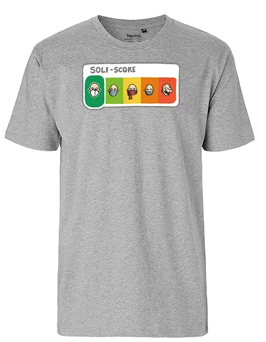 Soli-Score FFP2 Auswahl - Cartoostrophal, soli-score - Fairtrade T-Shirt