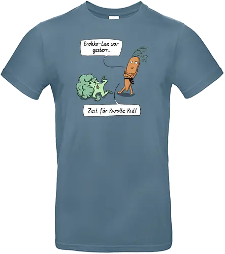 Karotte Kid - brokkoli, karotte, Cartoostrophal - Standard T-Shirt