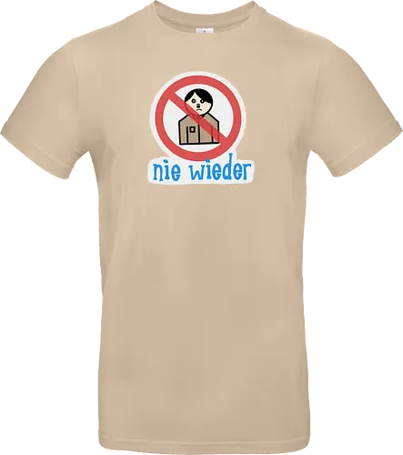 Nie wieder (mit Hintergrund)