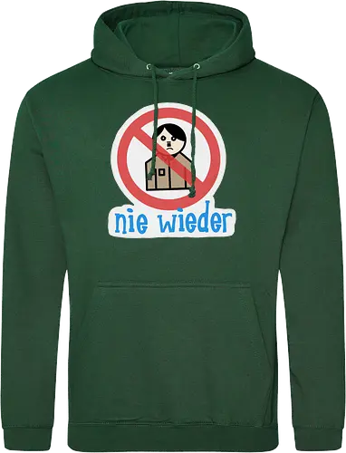 Nie wieder (mit Hintergrund)