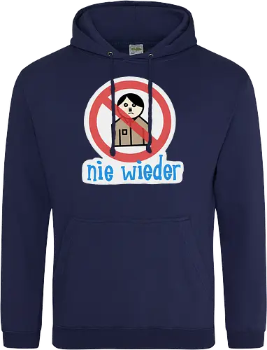Nie wieder (mit Hintergrund)
