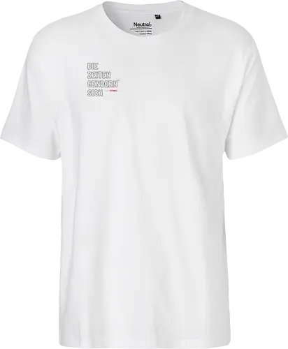Pinkstinks -  Die Zeiten gendern sich - Pinkstinks, Zeiten Gendern sich, Gendern, Zeiten - Fairtrade T-Shirt