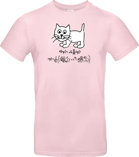 Schrödingers Katze - Quantum Tomato, Florian Aigner, katze, schrödingers katze, mathe, physik, science - Standard T-Shirt