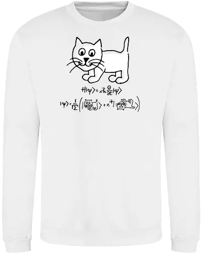 Schrödingers Katze - Quantum Tomato, Florian Aigner, katze, schrödingers katze, mathe, physik, science - Sweatshirt