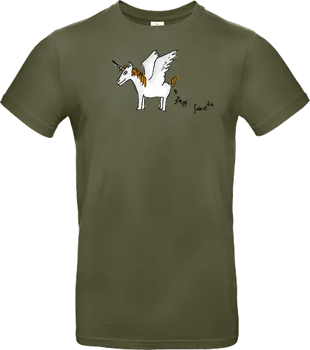 The Flying Unicorn Equation - Quantum Tomato, Florian Aigner, einhorn, mathe, physik, Gleichung - Standard T-Shirt
