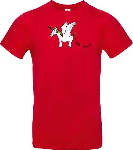The Flying Unicorn Equation - Quantum Tomato, Florian Aigner, einhorn, mathe, physik, Gleichung - Standard T-Shirt
