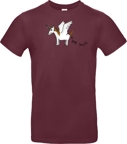The Flying Unicorn Equation - Quantum Tomato, Florian Aigner, einhorn, mathe, physik, Gleichung - Standard T-Shirt