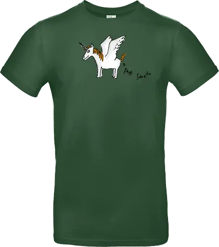 The Flying Unicorn Equation - Quantum Tomato, Florian Aigner, einhorn, mathe, physik, Gleichung - Standard T-Shirt