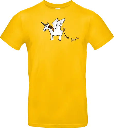 The Flying Unicorn Equation - Quantum Tomato, Florian Aigner, einhorn, mathe, physik, Gleichung - Standard T-Shirt