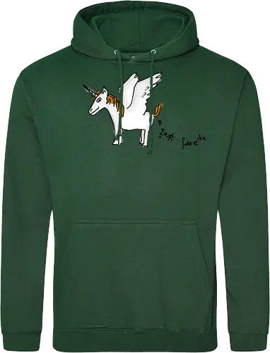 The Flying Unicorn Equation - Quantum Tomato, Florian Aigner, einhorn, mathe, physik, Gleichung - Standard Hoodie