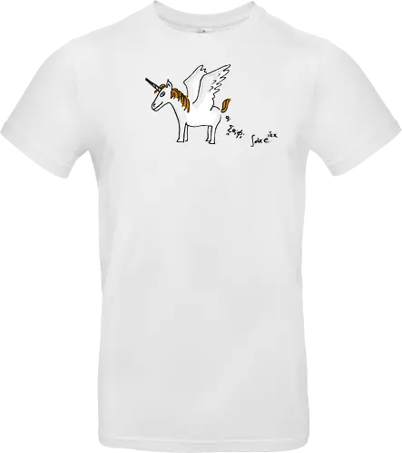 The Flying Unicorn Equation - Quantum Tomato, Florian Aigner, einhorn, mathe, physik, Gleichung - Standard T-Shirt
