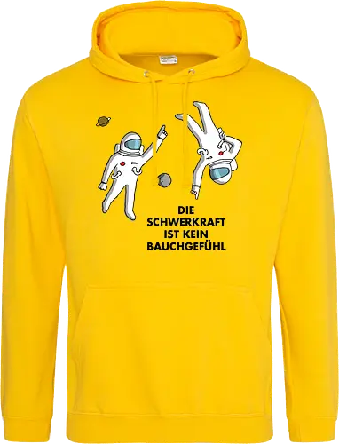Die Schwerkraft ist kein Bauchgefühl