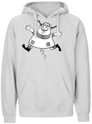 Robby Boss - Pipi - rob boss, bob ross, zeichnen, merchandise, pipi langstrumpf, rocketbns - Fairtrade Hoodie
