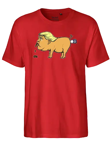 Robby Boss - Trumpeltier - rob boss, bob ross, zeichnen, merchandise, rocketbns - Fairtrade T-Shirt