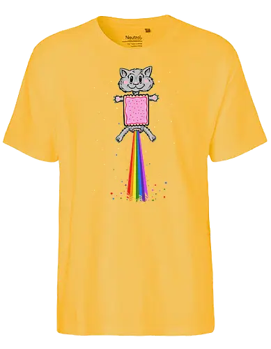 Robby Boss - Neoncat - nyancat, merchandise - Fairtrade T-Shirt