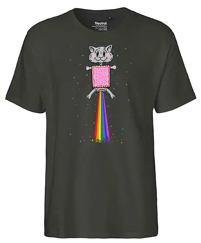 Robby Boss - Neoncat - nyancat, merchandise - Fairtrade T-Shirt