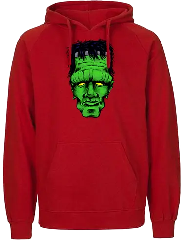 Robby Boss - Frankenprint - frankenstein, monster, horror, robby boss, rob boss - Fairtrade Hoodie