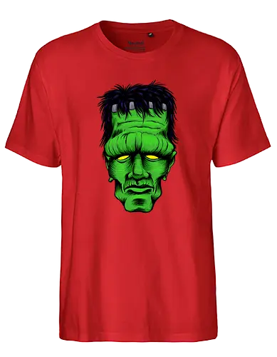 Robby Boss - Frankenprint - frankenstein, monster, horror, robby boss, rob boss - Fairtrade T-Shirt