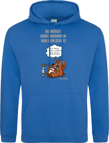 Ruthe - Nutella Eichhorn - Ruthe, Ralph Ruthe, comic, eichhörnchen, Nuss Nugat Creme, sucht - Standard Hoodie