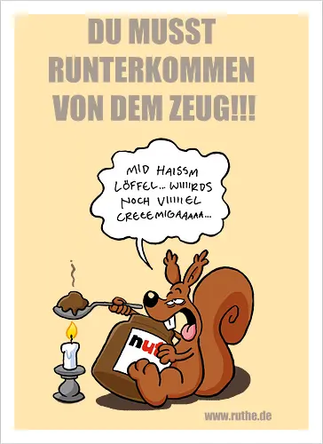 Ruthe - Nutella Eichhorn