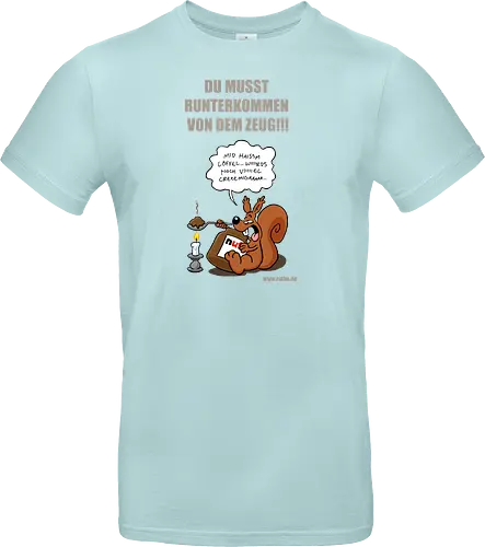 Ruthe - Nutella Eichhorn - Ruthe, Ralph Ruthe, comic, eichhörnchen, Nuss Nugat Creme, sucht - Standard T-Shirt