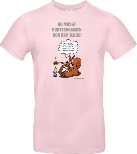 Ruthe - Nutella Eichhorn - Ruthe, Ralph Ruthe, comic, eichhörnchen, Nuss Nugat Creme, sucht - Standard T-Shirt