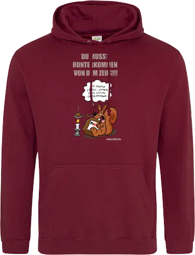 Ruthe - Nutella Eichhorn - Ruthe, Ralph Ruthe, comic, eichhörnchen, Nuss Nugat Creme, sucht - Standard Hoodie