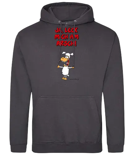 Ruthe - Schaf - Ruthe, Ralph Ruthe, comic, schaf, Ja Leck mich am Arsch, Leck mich am Arsch - Standard Hoodie
