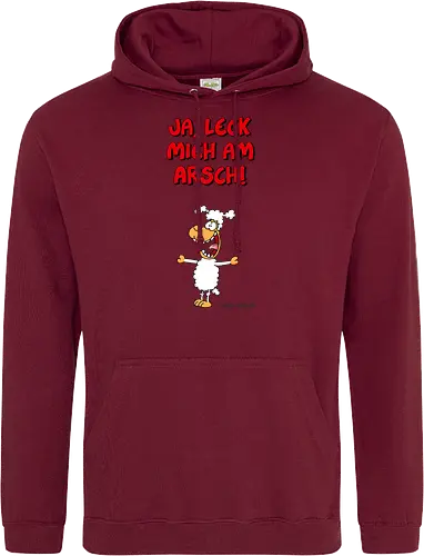 Ruthe - Schaf - Ruthe, Ralph Ruthe, comic, schaf, Ja Leck mich am Arsch, Leck mich am Arsch - Standard Hoodie