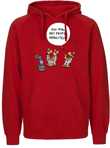 Ruthe - Profis - Ruthe, Ralph Ruthe, comic, mafia, Zement, Profis - Fairtrade Hoodie