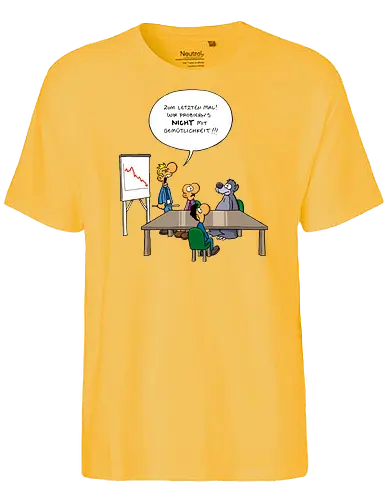 Ruthe - Gemütlichkeit - Ruthe, Ralph Ruthe, comic, Gemütlich, balu, dschungelbuch, mashup, Meeting, busiConsoles - Fairtrade T-Shirt