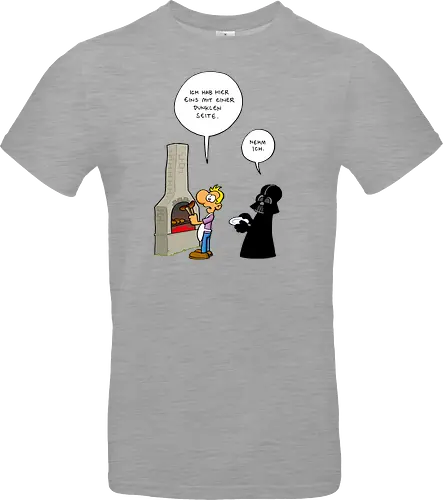 Ruthe - Dunkle Seite - Ruthe, Ralph Ruthe, comic, Dunkle Seite der Wurst, wurst, mashup, Dunkle Seite, dark lord - Standard T-Shirt