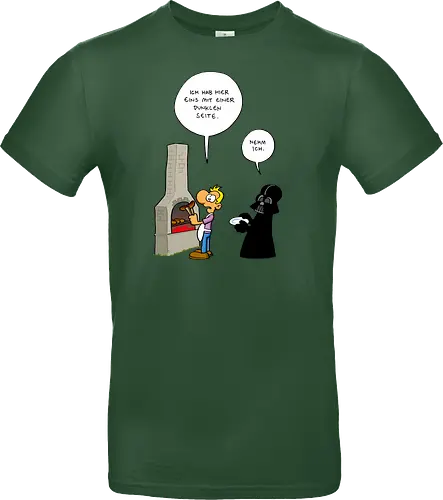 Ruthe - Dunkle Seite - Ruthe, Ralph Ruthe, comic, Dunkle Seite der Wurst, wurst, mashup, Dunkle Seite, dark lord - Standard T-Shirt