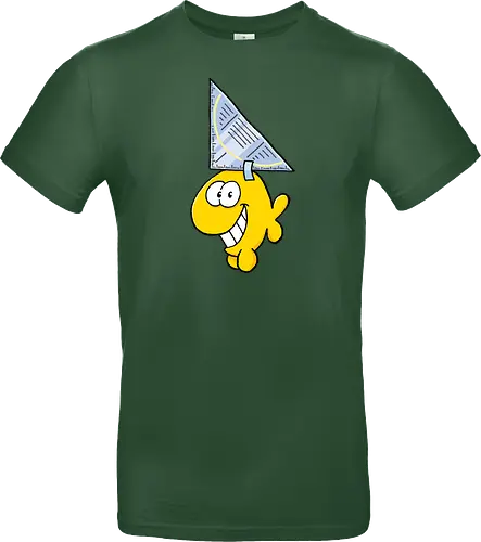 Ruthe - Hai - Ruthe, Ralph Ruthe, comic, Haifisch, fisch, fun, Geodreieck - Standard T-Shirt