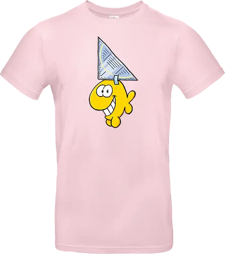 Ruthe - Hai - Ruthe, Ralph Ruthe, comic, Haifisch, fisch, fun, Geodreieck - Standard T-Shirt