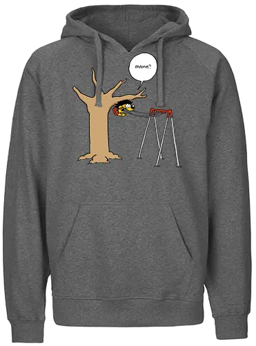 Ruthe - Igelschaukel - Ruthe, Ralph Ruthe, comic, igel, Schaukel - Fairtrade Hoodie