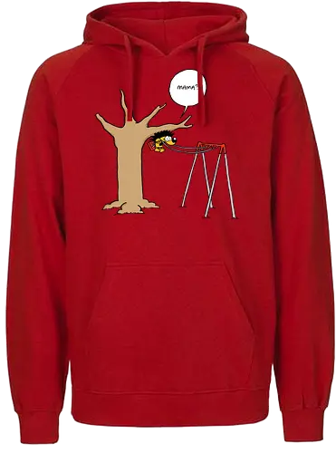 Ruthe - Igelschaukel - Ruthe, Ralph Ruthe, comic, igel, Schaukel - Fairtrade Hoodie